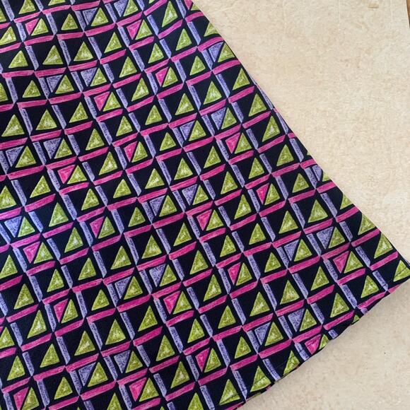 My Michelle vintage maxi dress womans size medium 90s abstract bright funky cute - Picture 5 of 6